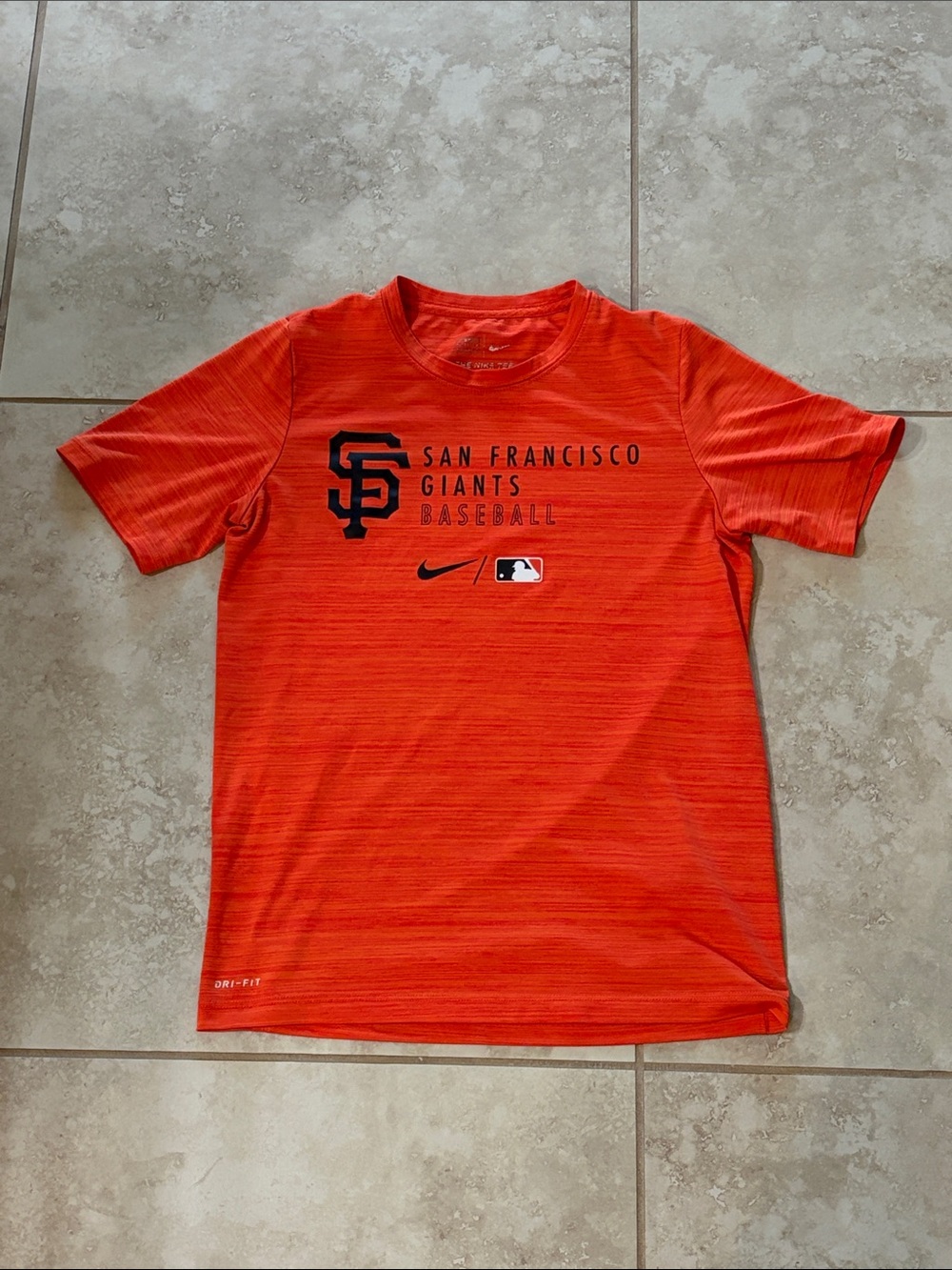 Nike MLB Orange San Francisco Giants Dri-fit t-shirt